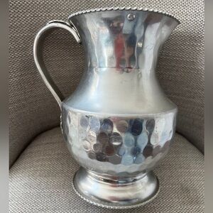 CROMWELL HAND WROUGHT ALUMINUM PITCHER